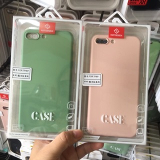 Ốp lưng dẻo màu iPhone 7 Plus/ 8 Plus chống bám bẩn - Nhiều màu