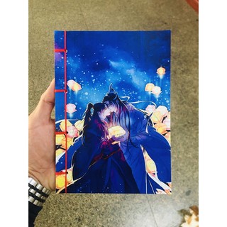 Sổ bí kíp gáy khâu Ma Đạo Tổ Sư (mẫu 4) - Sổ tay kiếm hiệp