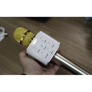 [SALE MẠNH] Micro karaoke Bluetooth thế hệ mới 2019 kiêm loa Q7