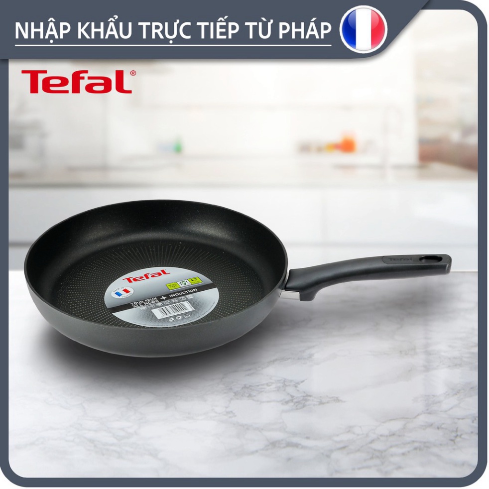 Tefal - Chảo rán chống dính cao cấp Tefal Titanium, không từ, hàng nhập khẩu Pháp