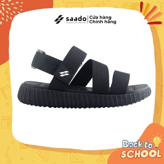 [CHÍNH HÃNG] SANDAL SAADO | YZ04 – Yezi Black Hole – Màu Đen Basic | Giày Sandal Đế Xuồng Nam Nữ Cao Cấp