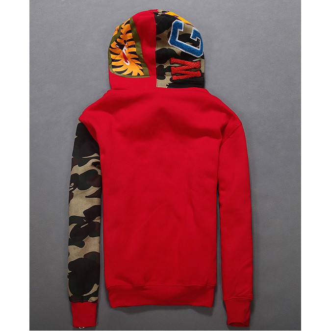 New A Bathing Ape Bape WGM Shark Simplicity Camouflage Hoodie Sweater Men Women Casual Jacket | BigBuy360 - bigbuy360.vn