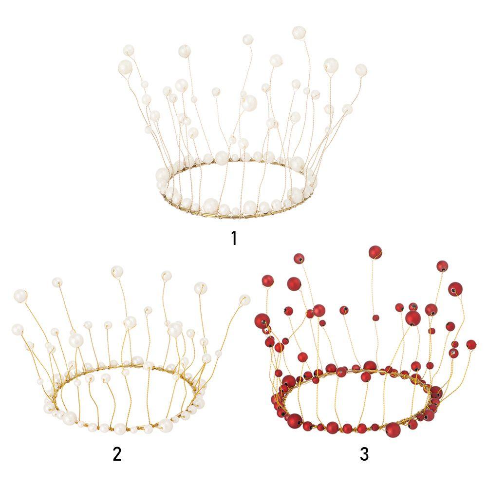 Phụ Kiện Trang Trí Bánh Kem Tráng Miệng Hình Vương Miện Lấp Lánh