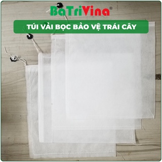 Combo Túi Vải không dệt bọc trái cây - Bảo vệ trái cây, túi vải có nhiều kích thước Size phù hợp cho nhiều loại quả