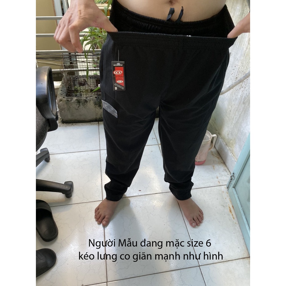 Quần dài nam từ 40-80kg thun dày co giãn 3 sọc màu olympic lai phối dây kéo - Hàng Tốt - QN71