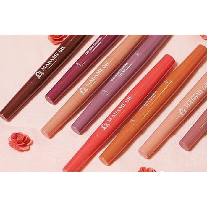 (Hàng Mới Về) Son Môi Kết Hợp Chì Kẻ Viền Môi 2 Trong 1 Lâu Trôi Thương Hiệu Madame Gie 2.5g | BigBuy360 - bigbuy360.vn