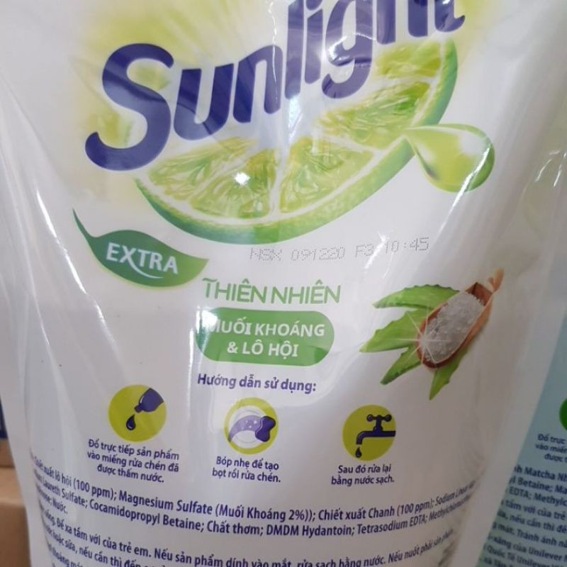 Nước rửa chén Sunlight thiên nhiên túi 2.1 kg