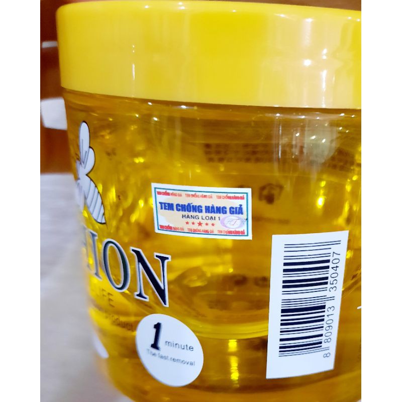Sáp wax lông Mật Ong HORSHION 750ml  bỏ lông cứng trên da, giúp da trắng sáng và mềm mại và thưa dần hơn