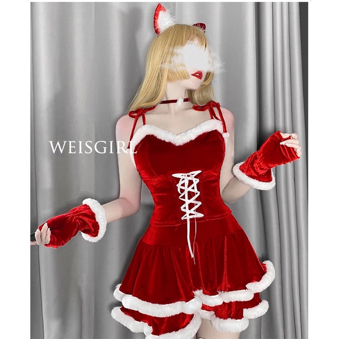 VÁY NOEL DỄ THƯƠNG - VẢI CHẤT LƯỢNG TỐT/ TIỆM NHỎ JK LOLITA CHÍNH HÃNG LOLIQUESWEET