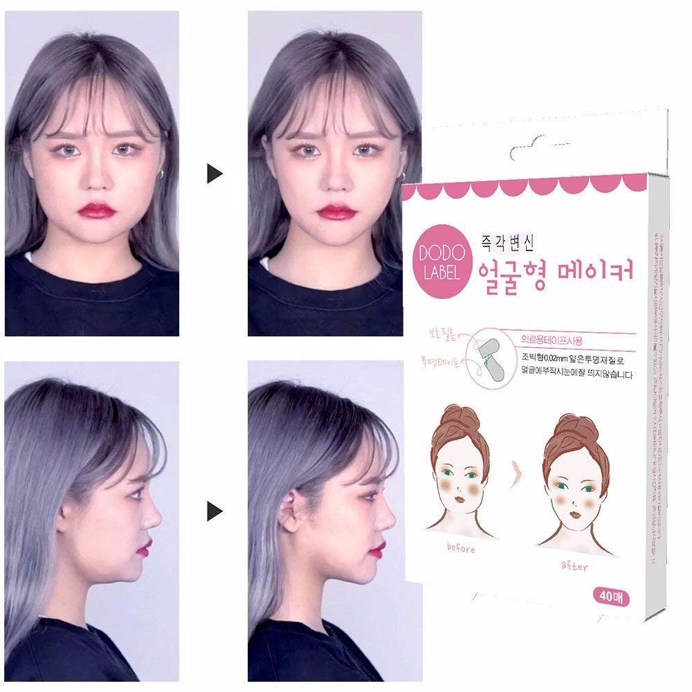 Bộ 40 miếng nâng mặt hình chữ V làm đẹp vô hình