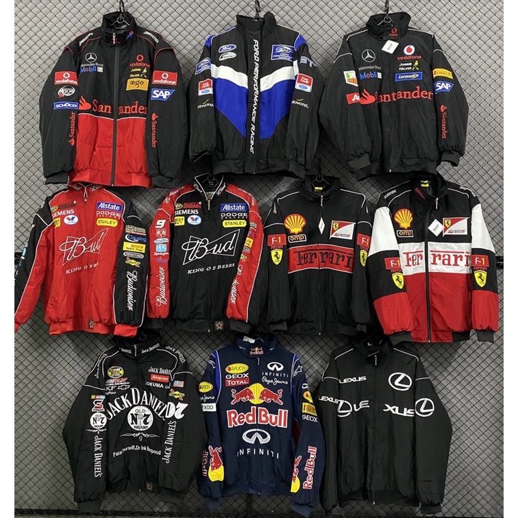 Áo khoác racing trần bông