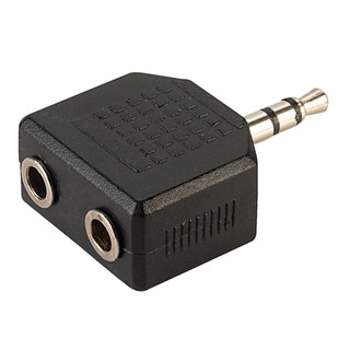 Đầu chia jack 3.5mm (dương) ra 2 cổng 3.5mm (âm)