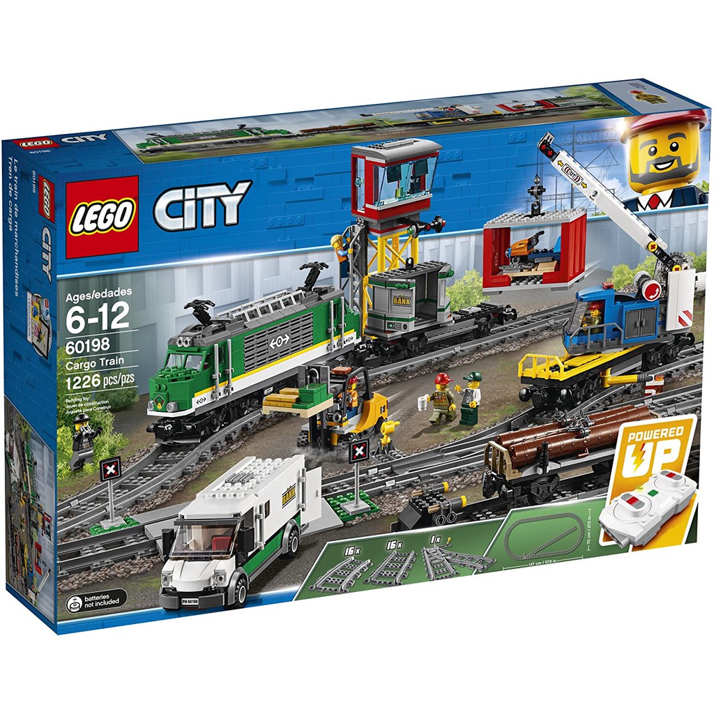 BỘ LEGO XE LỬA VẬN TẢI 60198 - 60197 - 60050