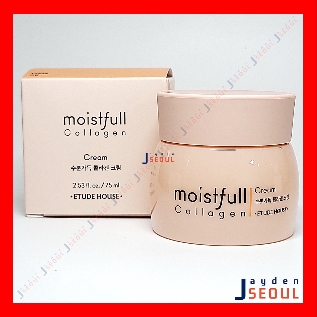 [Hàng mới về] Kem Dưỡng Ẩm Etude House Moistfull Collagen Lâu Trôi 75ml