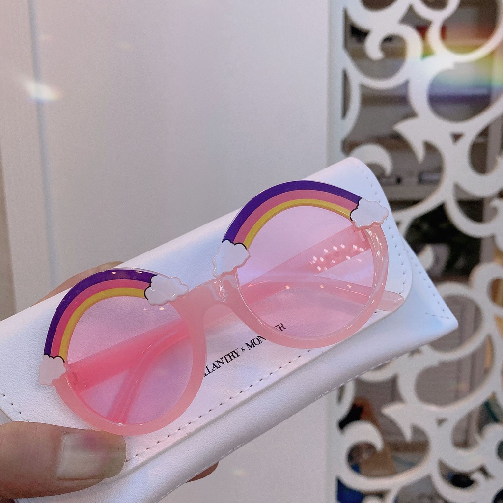 Kính Râm Mô Hình Cầu Vồng Đáng Yêu Cho Trẻ Em