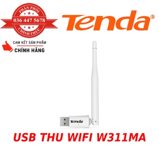 USB Thu Sóng Wifi TENDA 311MA Bảo Hành 3 Năm (1 Đổi 1)