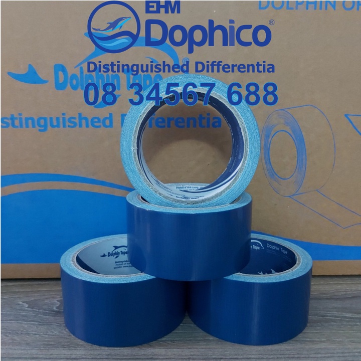 Băng dính vải 48mm x 10Y đủ các màu – Siêu dính – Dùng đóng gói hàng hóa nặng – Dán cốt pha bê tông…