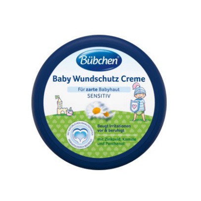 [Bố bỉm sữa 9x] Kem chống hăm Bubchen Baby Wundschutz Creme cho bé
