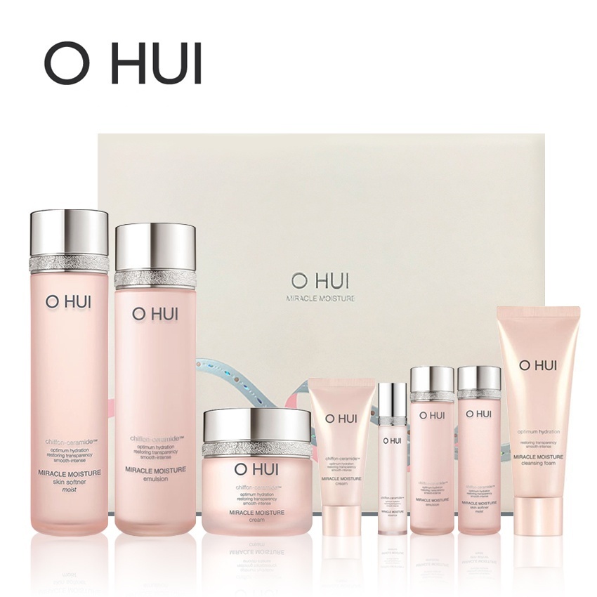Bộ dưỡng ẩm trắng hồng Ohui Miracle Moisture Special Set 8 sản phẩm - Bộ Ohui Hồng Ohui | BigBuy360 - bigbuy360.vn