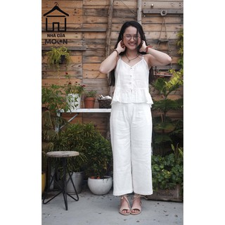 QUẦN LINEN ỐNG RỘNG