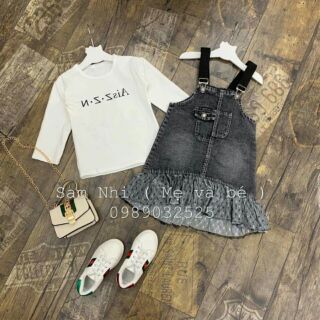 Set váy áo bé gái 10-25kg