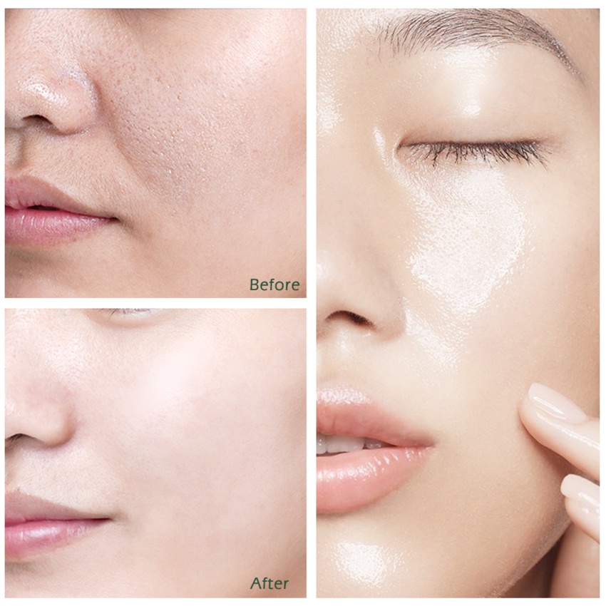 Tinh Chất Thảo Dược VIBRANT GLAMOUR Thu Nhỏ Lỗ Chân Lông Làm Trắng Dưỡng Ẩm Kiểm Soát Dầu Làm Săn Chắc Da Chống Nếp Nhăn Chống Lã