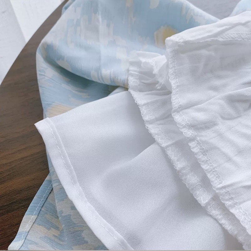 Váy đầm dây chất cotton mềm mát thiết kế Hàn quốc