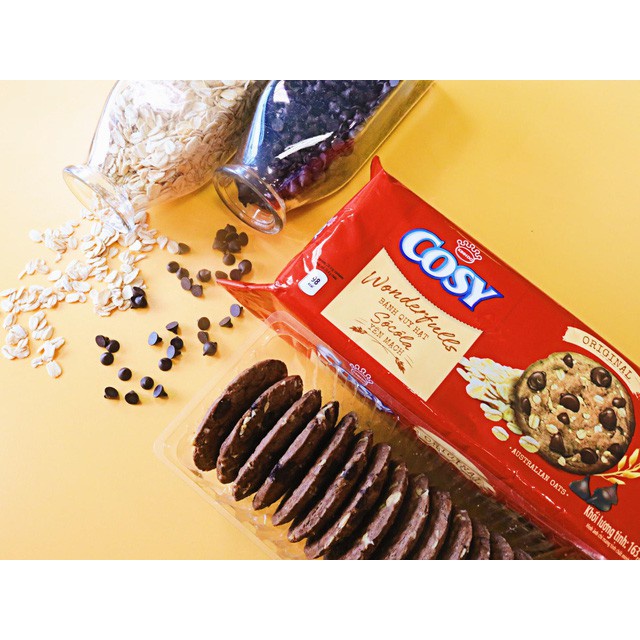 Bánh Cosy Yến Mạch Socola Gói 163.2G