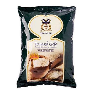 Gạo Basmati Gold Temasek 1Kg | Rất thơm và không dẻo, cho cơm rời
