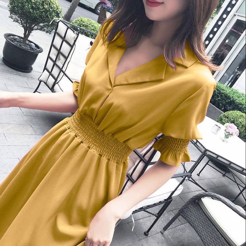 2020 váy voan mới mùa hè váy hoa chuông kiểu Pháp váy manri dress cực xinh | BigBuy360 - bigbuy360.vn