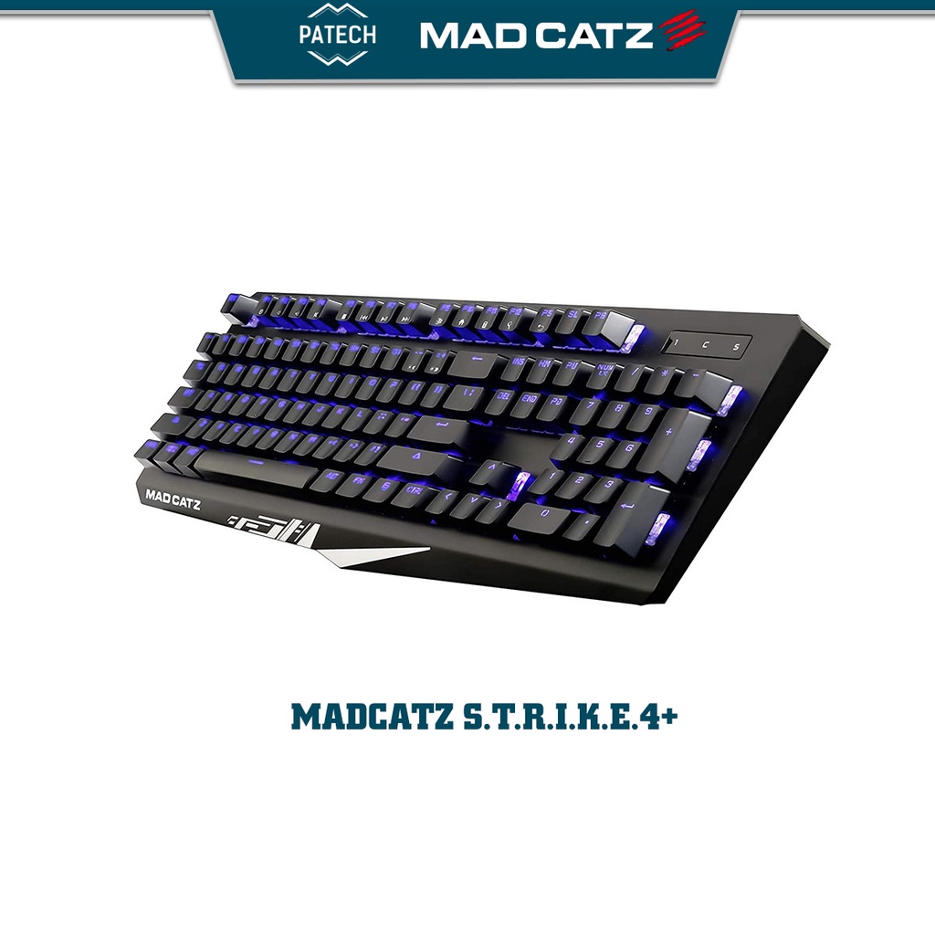 ˂PATECH˃ Bàn phím máy tính MADCATZ The Authentic S.T.R.I.K.E.4+ - Hàng chính hãng