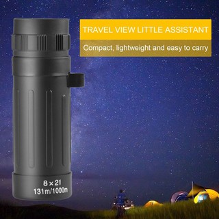 Kính thiên văn nhỏ gọn, kính đơn, kích thước 8*2.1cm