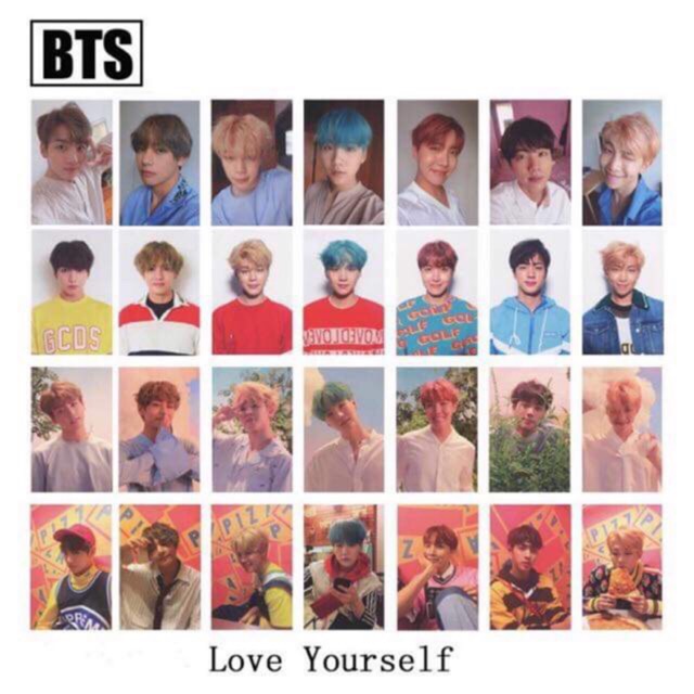 Set card Love Yourself HER (4 Ver) BTS