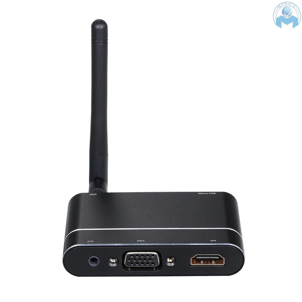 Thiết Bị Nhận Tín Hiệu Màn Hình Không Dây Mirascreen X6W Hd 1080p Kết Nối Wifi Vga Miracast