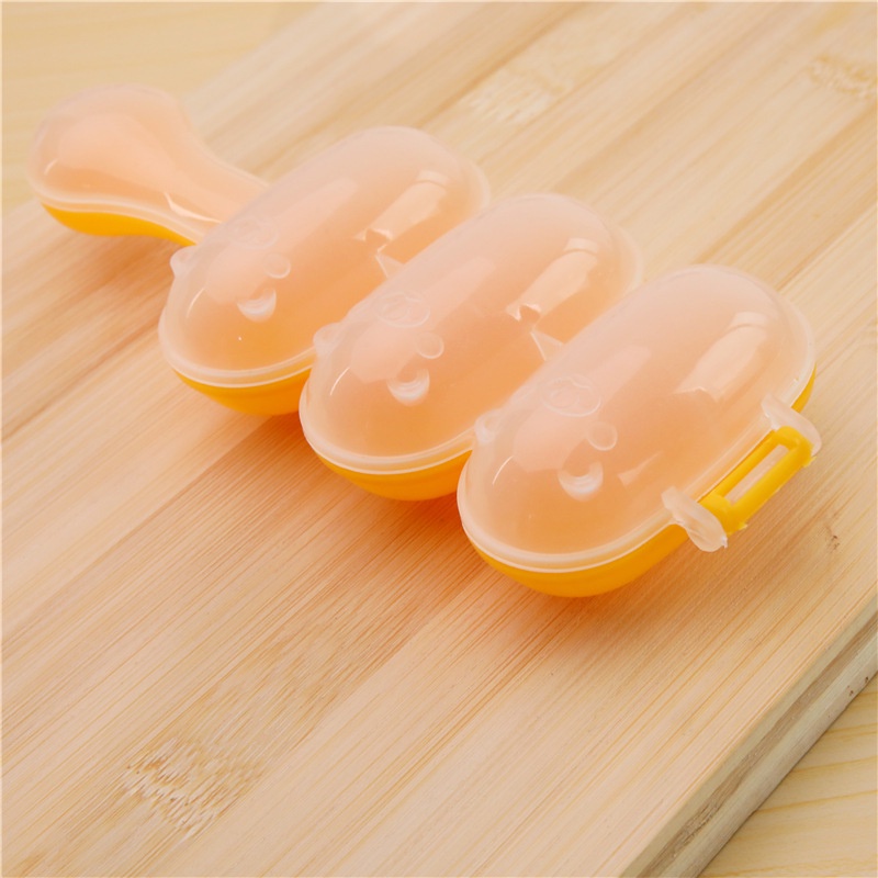 Khuôn Làm Cơm Nắm Hình Cầu 3 Ngăn Dễ Thương