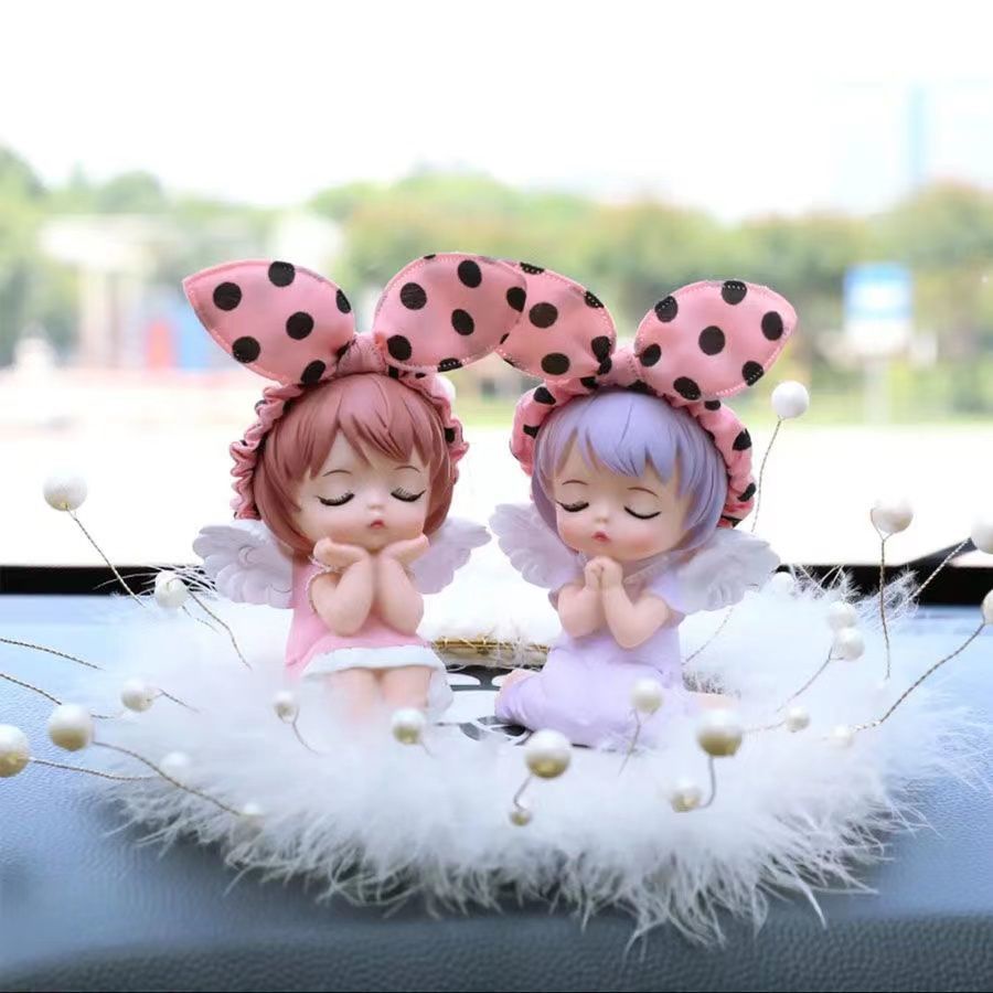 ❤️[Giá Nhà Máy] Phụ Kiện Dễ Thương Trang Trí Xe Hơi Ins Daquan