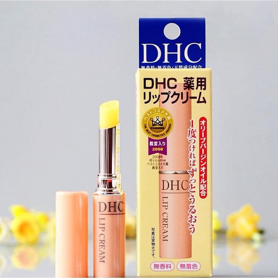 ✔️[chuẩn auth] Son dưỡng DHC Nhật Bản 4 Màu (cam,hồng,đỏ, không màu) #skincare.luxury#👑
