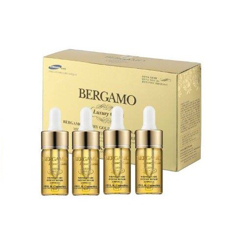Serum Bergamo Luxury Gold Collagen & Caviar ( VÀNG )