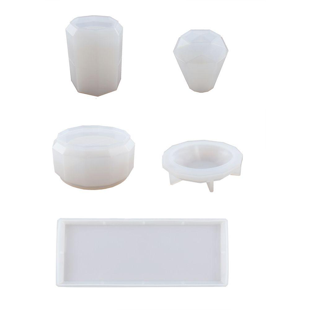 Khuôn Silicone Làm Đế Nến Hình Lọ Hoa Để Bàn Trang Trí Văn Phòng