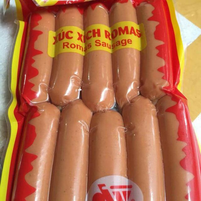 Xúc xích túi 10 cái