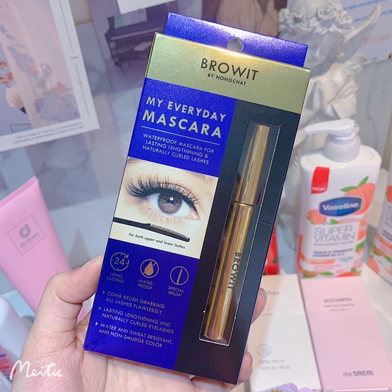 Mascara Browit Thái Lan Siêu Hot Siêu Cong Mi Siêu Dài Mi Siêu Tơi Mi Đỉnh Cao