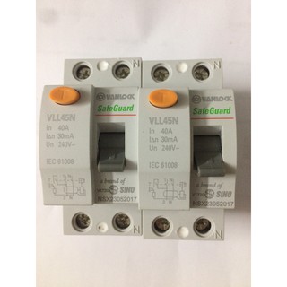 CB chống giật Sino 40A _dòng dò 30mA