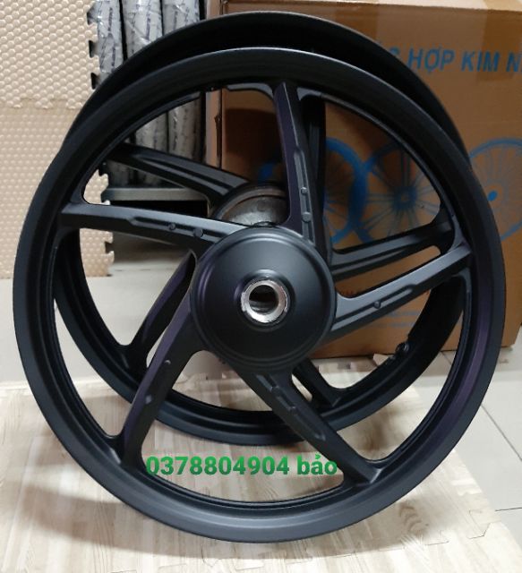 Bánh mâm 5 cây RS thắng đùm có chữ honda cây lớn như hình GẮN WAVE RS,  WAVE S, REM