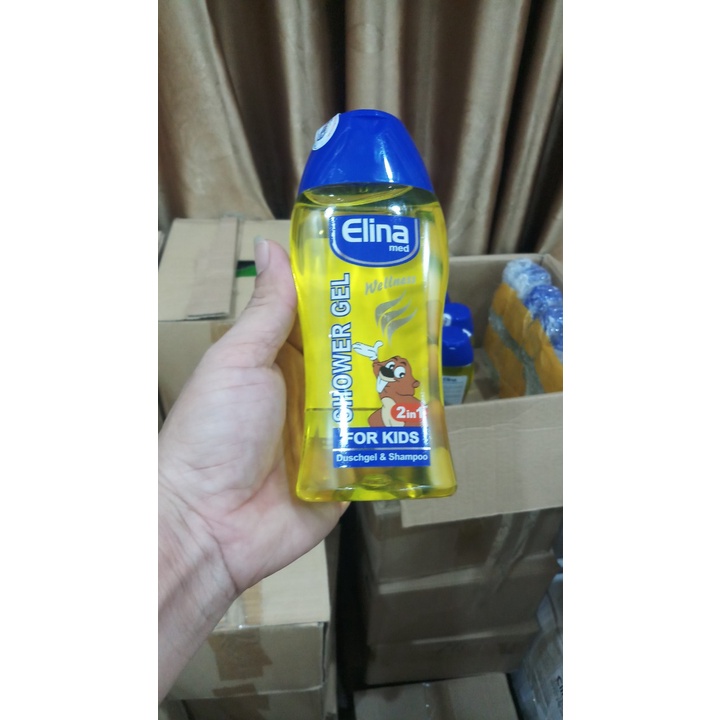 ELINA MED Sữa tắm gội trẻ em 2trong1 250ml