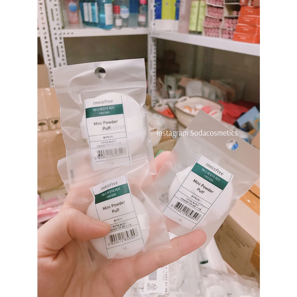 Bông phấn Innisfree MINI POWDER PUFF