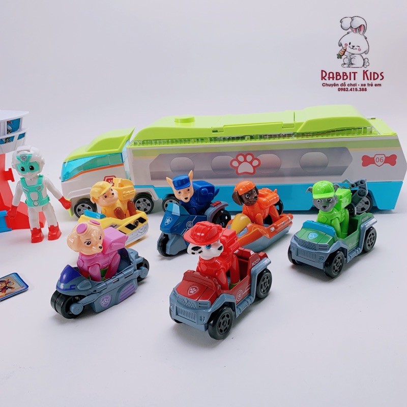 Bộ Đồ Chơi Xe Tải Chó Cứu Hộ+Đài Quan Sát PAW PATROL