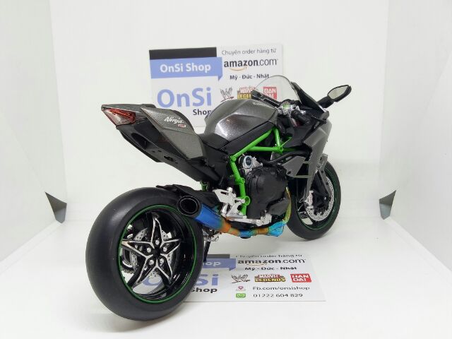 KAWASAKI NINJA H2 1/12 MÔ HÌNH XE AUTOMAXX JOYCITY ĐỘ SC