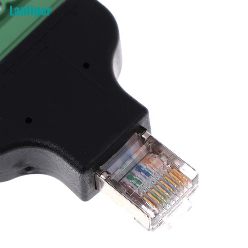 Đầu Chuyển Đổi 8P8C RJ45 ethernet male Sang 8 pin av