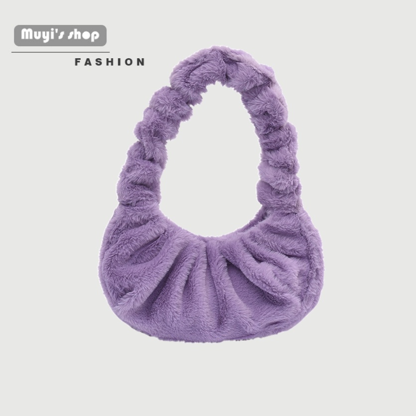 Túi Xách Kẹp Nách Hình Đám Mây Thời Trang Mùa Hè