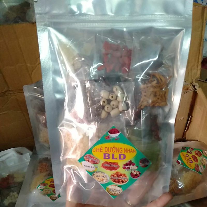 Combo 10 vị chè dưỡng nhan, chè tuyết yến - Bách hoá sỉ lẻ Bích Liên Dương